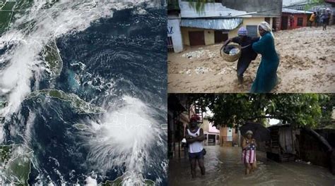 Tropical Storm Franklin nears Haiti and the Dominican Republic bringing fears of floods, landslides